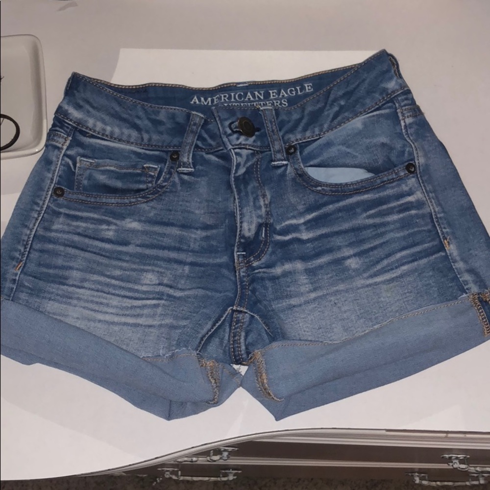 AE jean shorts
